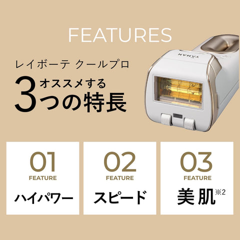 【官方旗艦店限定套裝】雅曼 除毛器類別 光美容器 麗寶特 COOLPRO 皮膚乳液套裝 男士 女士 VIO 適用 YJEA6W1