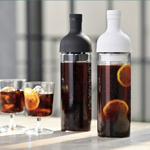 HARIO FIC-70-B Filter-In Coffee Bottle, 22.9 fl oz (650 ml), Black, Cold Brew Coffee, Made in Japan, Present, Gift, Gift