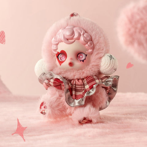 POP MART SKULLPANDA Winter Symphony Series Plush Pendant, 1 Piece, Popmart Toy Toy Toy (1 Piece), Blind Box, Plastic Model, Premium Toy, PVC, Soft Vinyl, Original Character, Birthday Gift