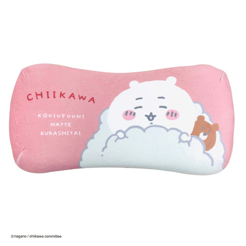 MORIPiLO 4621075 Morishita Memory Foam Pillow, 5.9 x 12.2 inches (15 x 31 cm), Lumbar, Backrest, Support, Stuffed Toy, Cushion, Small and Cute Guy, Character Goods, Pink
