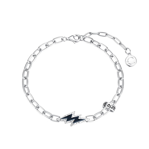 x Harry Potter Official Collaboration Patronus Mark Mens Necklace Bracelet Thermochromic Design Men Silver Bare Metal Harry Potter Halloween Christmas Gift