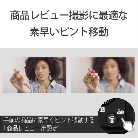 SONY(索尼) Vlog用相机 镜头交换式VLOGCAM APS-C 无反相机 ZV-E10 机身(无镜头) 附带屏幕 白色 ZV-E10 W
