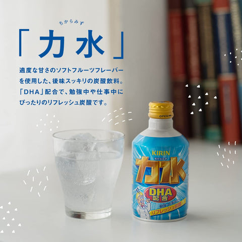 기린 리키수이 300ml, 24캔, DHA 탄산음료, 탄산음료
