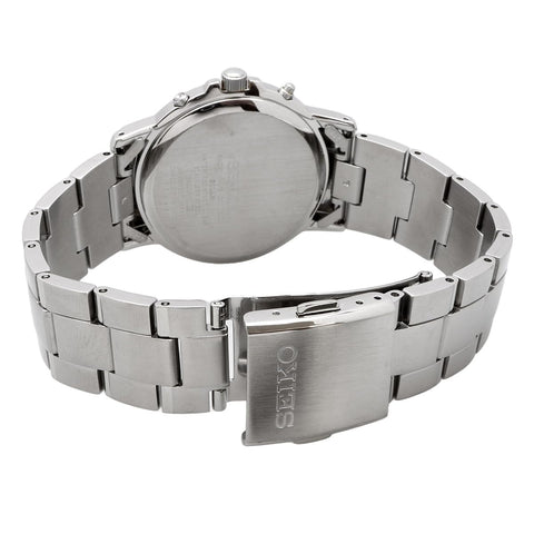 Seiko 精工手表 精工精选 男士太阳能电波, 银色/黑色, 手链类型