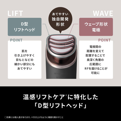 파나소닉 EH-SR86-T 페이셜 뷰티 디바이스 비탈리프트 RF, 13가지 기능, 고출력 RF x EMS x LED x 이온, 브라운
