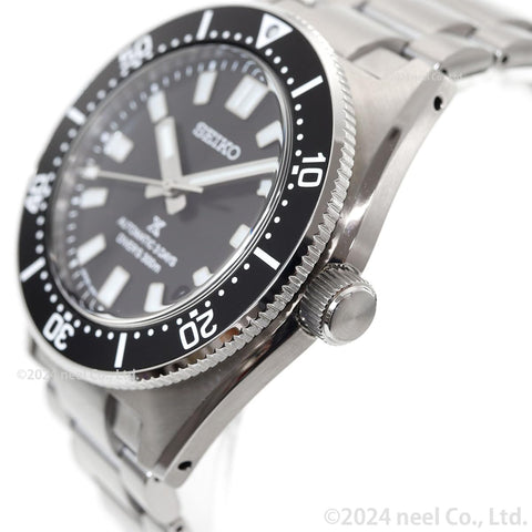 Seiko SBDC197 Prospex Mechanical Divers Automatic Core Shop Exclusive Distribution Limited Model Wristwatch Men's, Silver, Modern