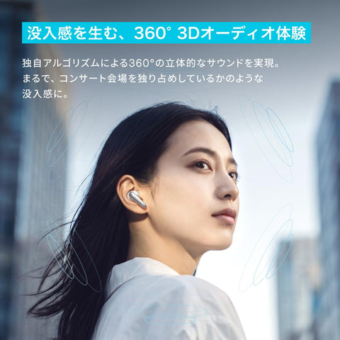 Anker Soundcore Liberty 4 Pro（Bluetooth 5.3）【カナル型完全ワイヤレスイヤホン/ウルトラノイズキャンセリング 3.5 / A.C.A.A 4.0 / ハイレゾ/感圧 & スワイプセンサー搭載/PSE技術基準適合】ミッドナイトブラック