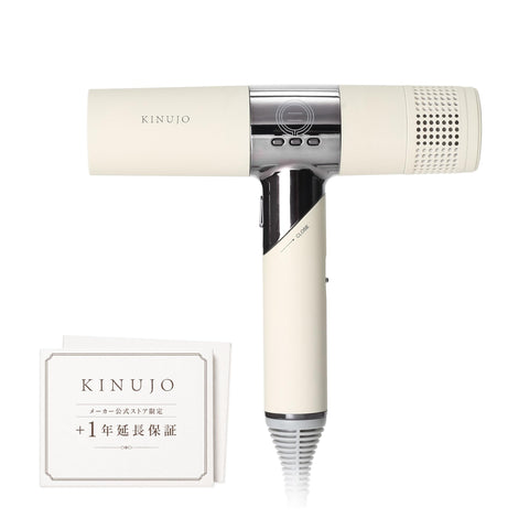 【Official EC Exclusive with Collaboration Guidebook】KINUJO Kinujo Hair Dryer Silky Wind Large Airflow Quick Dry Negative Ion Super Far-Infrared Glossy Hair Terahertz Waves 3-Step Temperature Control