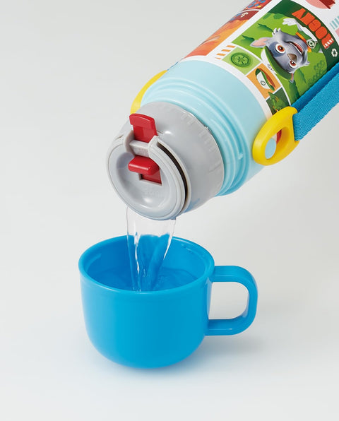 스케이터 (스케이터) 어린이용 스테인리스 스틸 물병, 투웨이, 다이렉트 드링크, 470ml, 컵 드링크, 430ml, 어린이용, 경량 타입, PAW Patrol 25남아용, 단열 물병, 스포츠 보틀, 어린이, 어린이, 어린이, 어린이, 어린이, 어린이, 어린이, 어린이, 어린이, 어린이, 물병 SKDC4-A