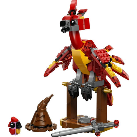 레고 (LEGO) 해리 포터 폭스: 덤블도어의 피닉스 장난감, 생일 선물, 블록, 소녀, 소년, 어린이, 8, 9, 10, 초등학교, 해리 포터 장난감, 동물, 생물, 어머니, 아버지 76448