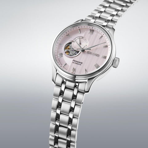 Seiko Watch 男士手表 Presage Japanese Garden 心形款, 浅粉色