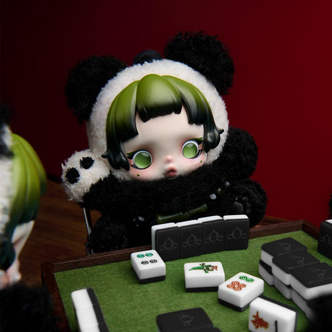 [POP MART] SKULLPANDA Lazy Panda 毛絨掛件