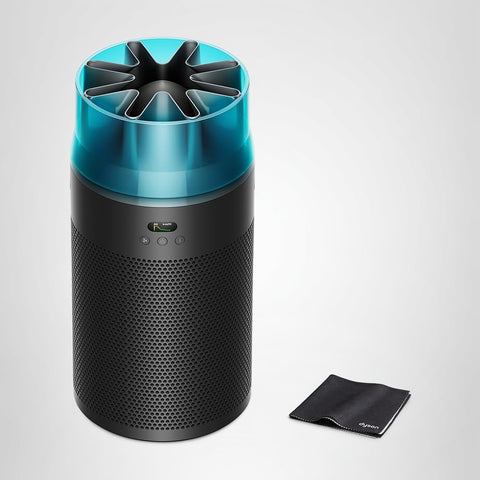 Dyson HushJet Shizuka Air Purifier (SP01 BT AM), Black/Teal, Amazon.co.jp Exclusive, Compact yet Powerful And quiet. ]