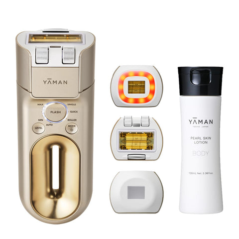 Yerman YJEA4NAM Hair Removal Device Category Reybote Hyper Zero Light Beauty Device with Parly Skin Lotion for Men and Women, Compatible with VIO Sticker (Amazon.co.jp Exclusive)
