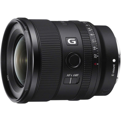 Sony / Wide Angle Monofocal Lens / Full Size / FE 20mm F1.8 G / G Lens / Lens for Digital SLR Camera α [E-Mount] / SEL20F18G