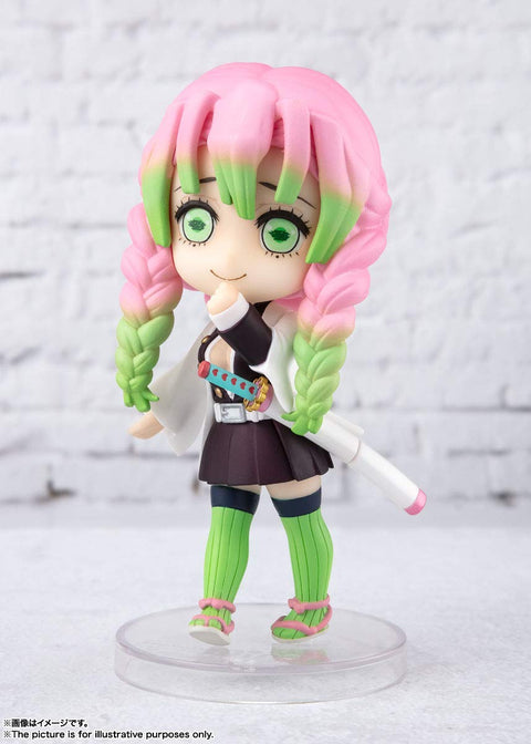 Figuarts mini 鬼灭之刃 甘露寺蜜璃 约90毫米 PVC・ABS材质 已上色可动手办