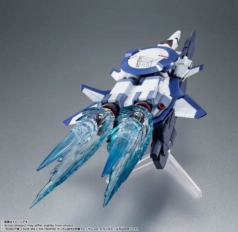 BANDAI SPIRITS ROBOT Spirits Side MS Mobile Suit Gundam 0083 with Phantom Bullet RX-78GP00 Gundam Prototype Unit 0 Blossom Version, A.N.I.M.E. Approx. 4.9 inches (125 mm), PVC & ABS Pre-painted Action
