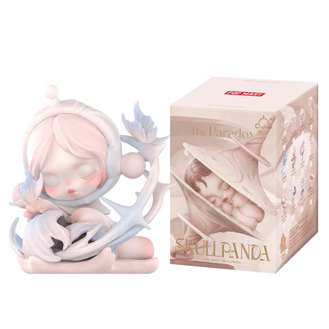 Skullpanda The Paradox Series (Assorted Boxes, 12 Pieces), Pop-Mart Toy Toy Plastic Model, Premium Toy, PVC, Soft Vinyl, Original Character, Birthday Gift