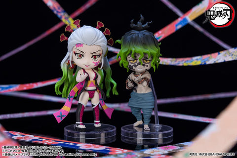 Figuarts mini 鬼灭之刃 堕姫・妓夫太郎 约90毫米 已涂装可动手办
