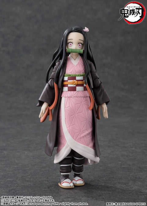 TAMASHII NATIONS S.H.フィギュアーツ 鬼滅の刃 竈門禰豆子 130mm PVC&ABS製 塗装済み可動フィギュア