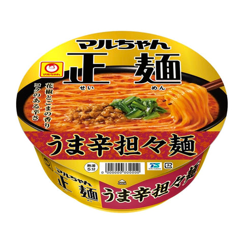 東洋水産 マルちゃん正麺 カップ うま辛担々麺 126g×12個