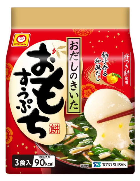 Maru-chan Omochisuppu Odashi-no-Omochisuppu 3 Packs x 6 Packs