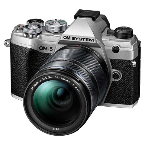 OM SYSTEM/奥林巴斯 OM-5 14-150mm II 镜头套件 银色