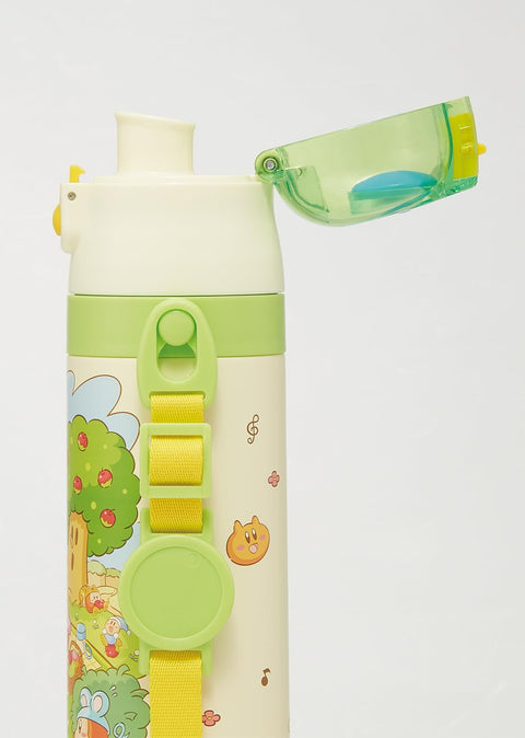 Skater SKDC4 Super Lightweight Compact 2-Way Stainless Steel Bottle, 16.5 fl oz (470 ml), 15.2 fl oz (430 ml), Picnic, Lunch Goods, Skater