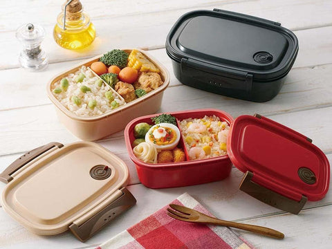 Skater XPM5-A Easy Lightweight Lunch Box, L, 24.3 fl oz (720 ml), Microwave Compatible, Sealed Container, Storage Container, Snoopy Watercolor