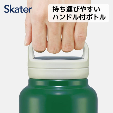 Skater 斯凱達 保溫 保冷 不鏽鋼 保溫杯 1200毫升 帶螺旋手柄 史努比 STSC12-A