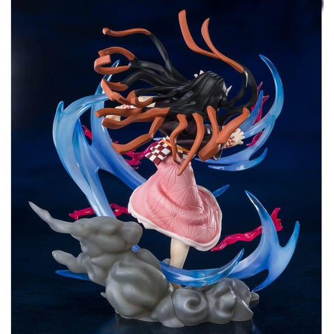 Figuarts ZERO BAS63901 Demon Slayer Nezuko Kamado - Demon Transformation Figurine, Approximately 7.9 inches (200 mm), PVC & ABS Pre-Painted Action Figure