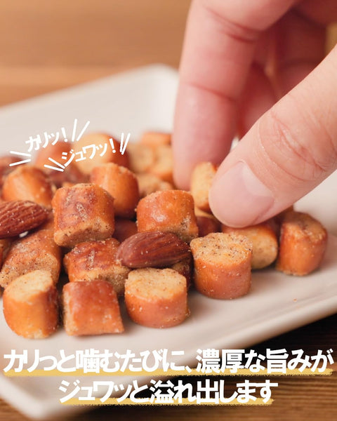 Cratsu Pepper Bacon, 6 Bags x 8, Ezaki Glico