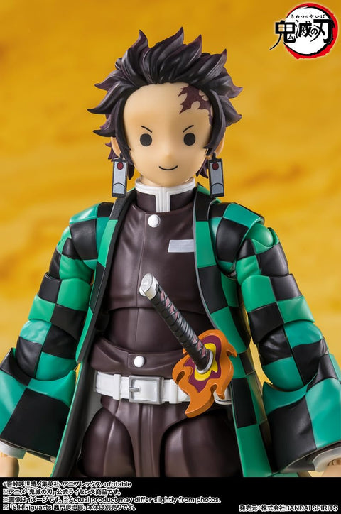 TAMASHII NATIONS S.H.Figuarts 鬼灭之刃 我妻善逸 约140毫米 PVC&ABS材质 已上色可动手办