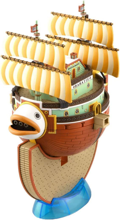BANDAI SPIRITS One Piece Great Ship (Grand Ship) Collection, Baratier, Color Coded Plastic Model
