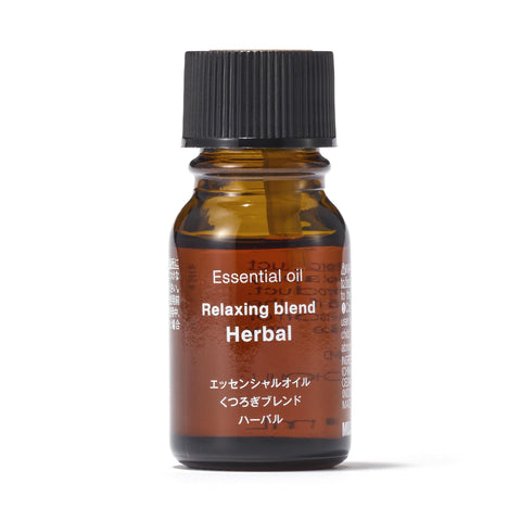 無印良品 エッセンシャルオイル くつろぎブレンド ハーバル 10mL OCH02A4A