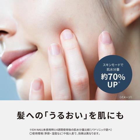 パナソニック ヘアドライヤー ナノケア 高浸透ナノイー&ミネラル搭載 コンパクト ウォームホワイト EH-NA0J-W