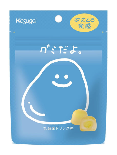 春日井製菓 グミだよ。乳酸菌ドリンク味 60g×6袋