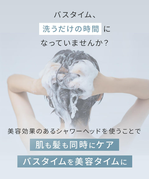 SALONIA サロニア シャワーヘッド ファインバブルクリア マイクロナノバブル 節水 高水圧 塩素除去カートリッジ + 重炭酸タブレット付き シルバー