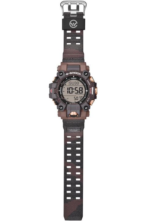 卡西歐 腕錶 G-shock MUDMAN 經典顏色, 限定顏色:棕色/玫瑰金
