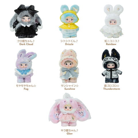 TOP TOY x Nommi "Weather Forecast" Series Plush Pendant, 1 Piece, Gacha Blind, Box, Figure, Plastic Model, Premium Toy, Soft Toy, Birthday Gift, Original Character, Christmas Gift, Collector
