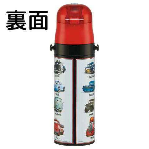 スケーター(Skater) 子供用 ステンレス 水筒 直飲み 470ml 子供に優しい軽量タイプ ディズニー カーズ 25 男の子 保冷専用 waterbottle スポーツボトル キッズ 子供 こども 水瓶 SDC4-A