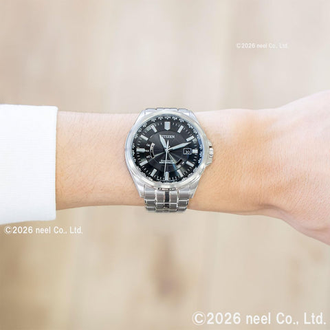 CITIZEN西鐵城 腕錶 Citizen Collection 西鐵城系列 日本產 Eco-Drive 光動能驅動 多局電波​​ 針表示式 CB0011-69E 男士