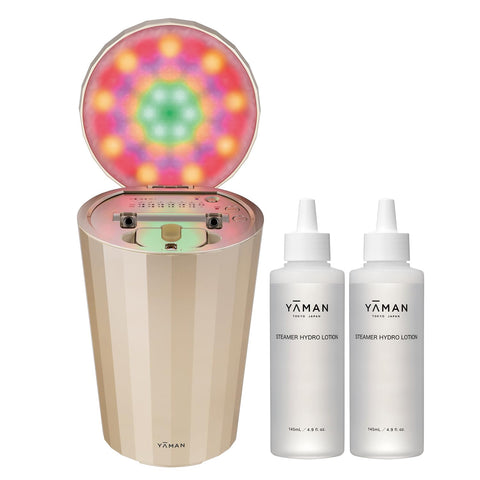 YJSB0N3 Yerman Steamer Photo Care & Hydro Lotion Set of 2 (Official Store Limited Set) Facial Device Face Steamer Beauty LED