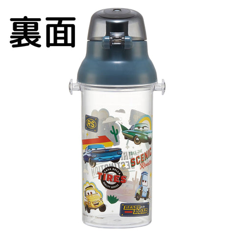 Skater 斯凯达 水壶 480毫升 迪士尼 汽车总动员 24 塑料制 透明水瓶 儿童用 日本制造 PSB5TR-A