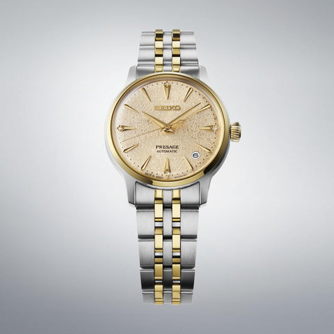 [セイコーウオッチ]PRESAGE(プレザージュ) Cocktail Time 34mm メカニカル 自動巻（手巻つき） SRRY052 レディス
