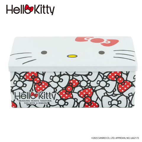 Naga Toya (Naga Toya) Hello Kitty Printed Cookie Tin, 10 pieces, Hello Kitty