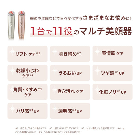 ヤーマン 美顔器 フォトプラス シャイニー ネオ リフト YJFM18NAM2 ゴールド ステッカー付【Amazon.co.jp限定】