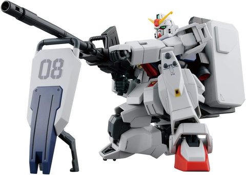 BANDAI SPIRITS HGUC Mobile Suit Gundam 08th MS Platoon, Land Battle-Type Gundam, 1/144 Scale, Color-coded Plastic Model