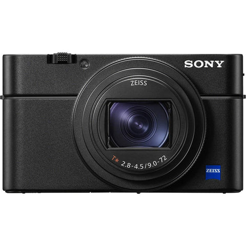 Sony DSC-RX100M7 Cyber-shot RX100VII Compact Digital Camera,1.0-Type Stacked CMOS Sensor, 8x Optical Zoom, 0.94–7.9 inches (24–200 mm), 180-Degree Tiltable LCD Monitor, 4K Video Recording, Black
