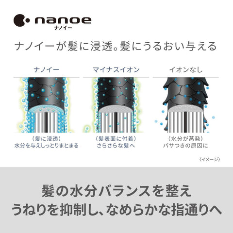 파나소닉 EH-NA2K-W 나노 케어 나노 스태틱 컨트롤 헤어 드라이어 화이트